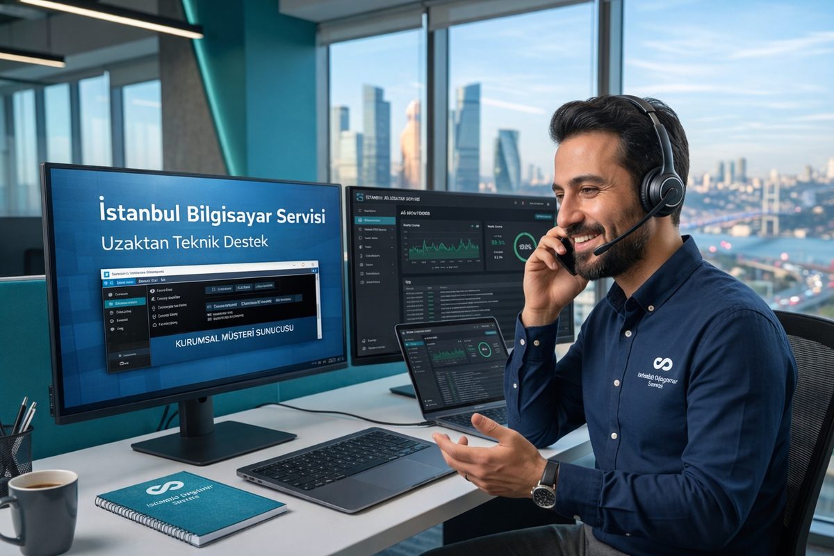 İstanbul bilgisayar servisi teknik destek