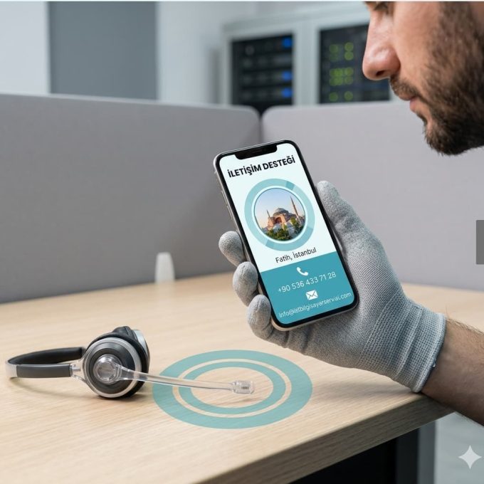 İstanbul bilgisayar servisi iletişim ve teknik destek