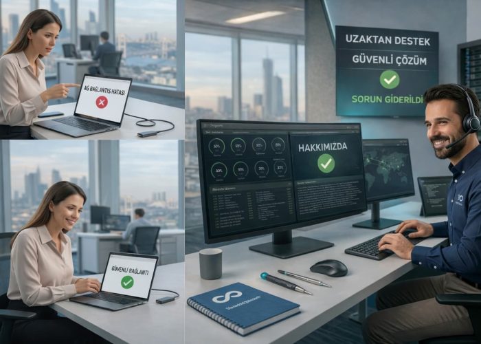 İstanbul bilgisayar ve laptop teknik servis uzaktan destek hizmeti